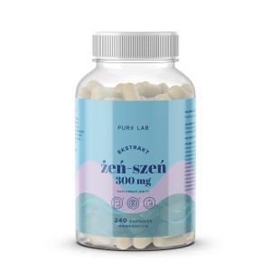 Aura Herbals - Pure Lab Ekstrakt z żeń-szenia 300 mg kapsułki 240 szt.