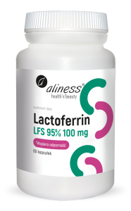 Aliness - Lactoferrin LFS 90% 100 mg x 60 kapsułek