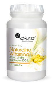 Aliness - Naturalna Witamina E, 100 kapsułek