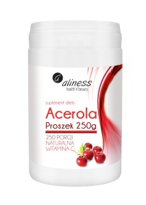 Aliness - Acerola Proszek 250 g- naturalna witamina C