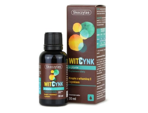 Skoczylas - WitCynk w płynie - Witamina C, Cynk be-effective
