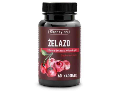Skoczylas - Żelazo 3 formy z witaminą C be-effective