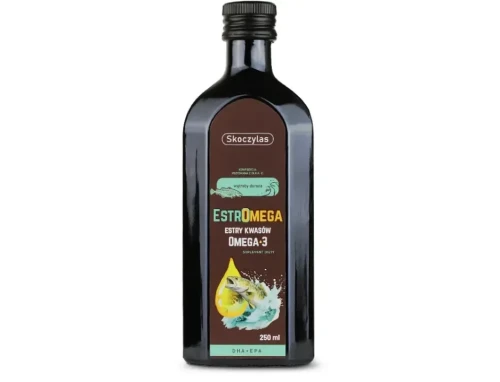 Skoczylas - Estromega rybie kwasy omega 3 DHA + EPA 250 ml be-effective