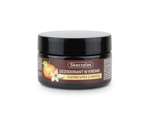 Skoczylas - Dezodorant w kremie mandarynka z wanilią (bez soli aluminium) - 60 ml be-effective