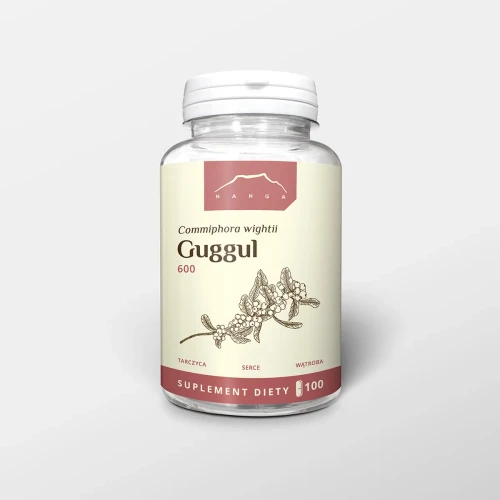 Guggul 100 kapsułek x 600 mg - Nanga - Tarczyca be-effective