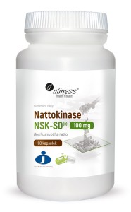 Aliness - Nattokinase NSK-SD® 100 mg x 60 Vege Caps