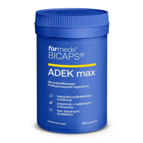Formeds - Bicaps ADEK MAX - 60 kapsułek be-effective