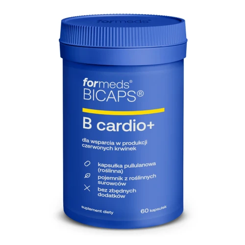 Formeds - Bicaps b cardio+ 60 kapsułek be-effective
