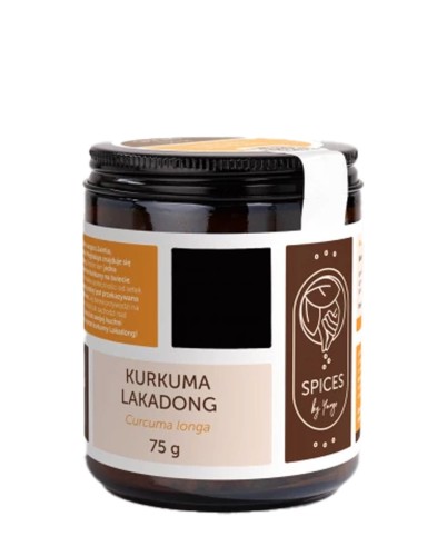 Yango - Kurkuma Lakadong — Cięte Kłącza 75 g be-effective