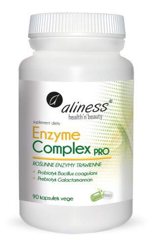 Aliness - Enzyme Complex PRO x 90 VEGE CAPS - be-effective