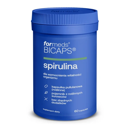 Formeds - Bicaps Spirulina Hawajska - 60 kapsułek be-effective