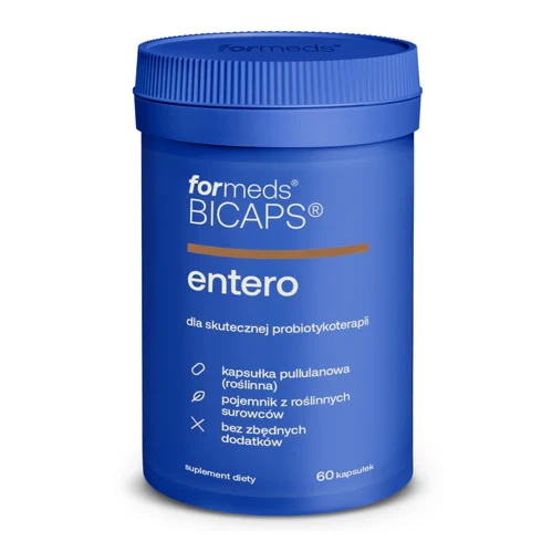 Formeds - Bicaps Entero Saccharomyces Boulardii - 60 kapsułek  be-effective