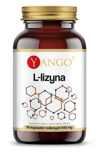 Yango - L-lizyna 540 mg - 90 kapsułek be-effective