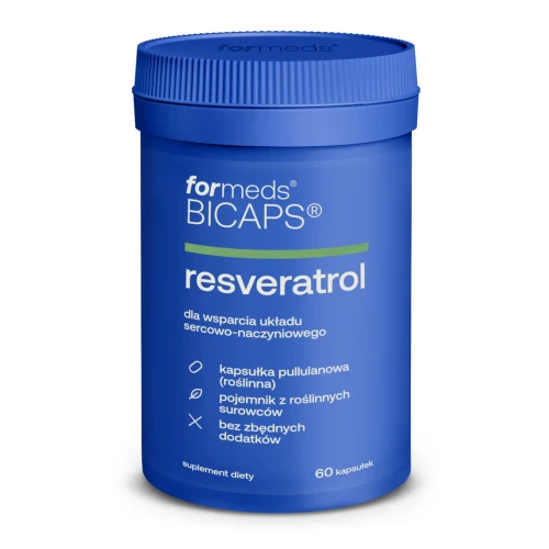 Formeds - Bicaps Resveratrol- 60 kapsułek be-effective