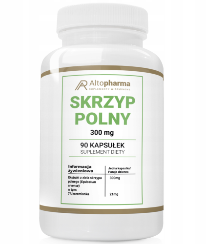 AltoPharma - Skrzyp Polny Ekstrakt 300mg - 90 kaps  be-effective