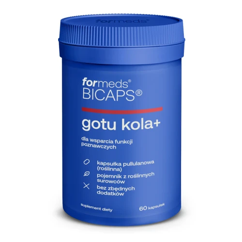 Formeds - Bicaps Gotu Kola+ 60 kapsułek be-effective