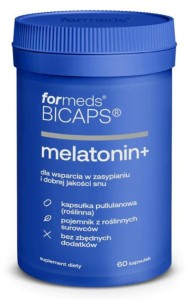 Formeds - Bicaps Melatonin+ 60 kapsułek  