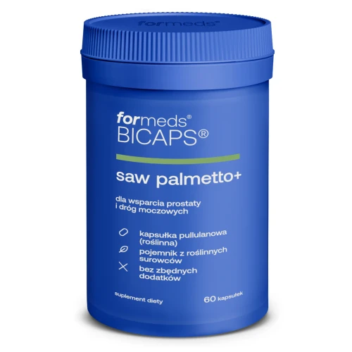 Formeds - Bicaps Saw Palmetto+ 60 kapsułek be-effective