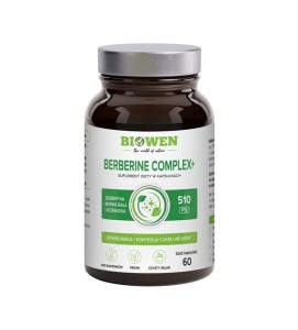 Biowen - Berberine Complex+ 510 mg Biowen - 60 kapsułek