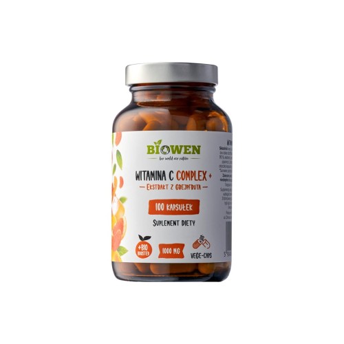 Biowen - Witamina C Complex w kapsułkach - 100 kapsułek be-effective