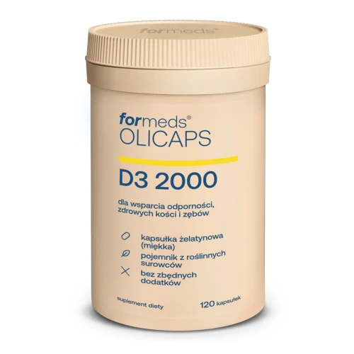 Formeds - Olicaps WItamina D3 2000 - 60 kapsułek  be-effective