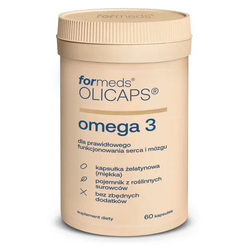 Formeds - Olicaps Omega-3 - 60 kapsułek be-effective