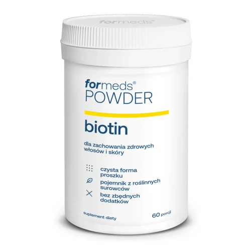Formeds - Powder Biotin - proszek 60 porcji  be-effective
