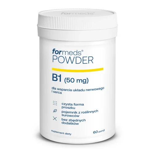Formeds - Powder Witamina B1 - proszek 60 porcji be-effective