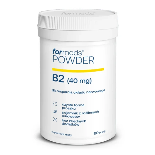 Formeds - Powder Witamina B2 - proszek 60 porcji be-effective