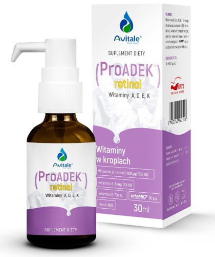 Avitale - Witamina ProADEK® retinol, 30 ml be-effective