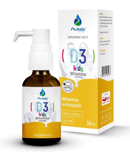 Avitale - D3 Kids 400 IU x 30 ml be-effective