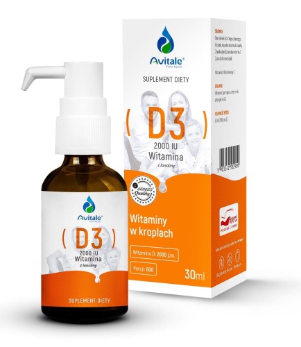 Avitale - D3 2000 IU x 30 ml be-effective