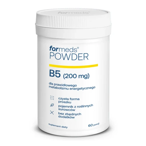Formeds - Powder Witamina B5 - proszek 60 porcji  be-effective