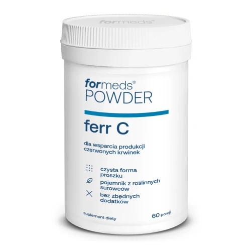 Formeds - Powder Ferr C - 60 porcji be-effective