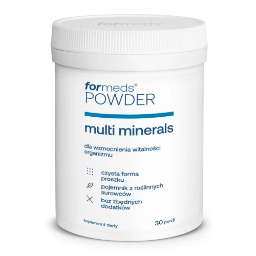 Formeds - Powder Multi Minerals - 30 porcji be-effective