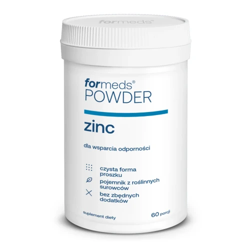 Formeds - Powder Zinc - 60 porcji be-effective