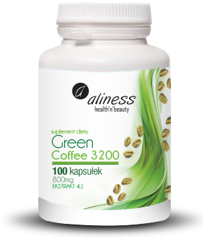 Aliness - Zielona kawa Green Cofee 3200 be-effective