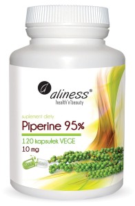 Aliness - Piperine 95% 10 mg x 120 kapsułek