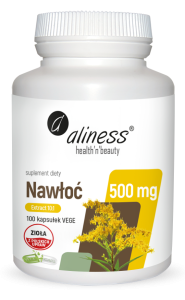 Aliness - Nawłoć (Solidago virgaurea L) ekstrakt 10:1 500mg