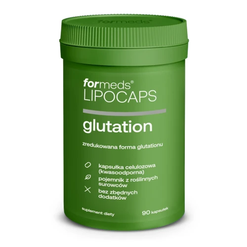 Formeds - Lipocaps Glutation - 60 kapsułek be-effective
