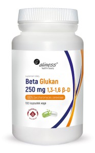 Aliness - Beta Glukan Yestimun® 1,3-1,6 β-D 250 mg x 100 Vege caps.