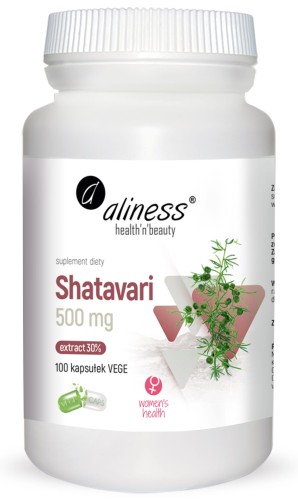 Aliness - Shatavari ekstrakt 30% 500mg be-effective