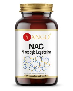 Yango - NAC - N-acetylo-L-cysteina - 90 kaps. - Aminokwasy 