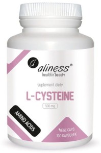 Aliness - L-Cysteine 500 mg x 100 Vege caps. 