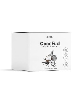 Aura Herbals - Coco Fuel - Olej MCT w proszku - saszetki 30 szt.