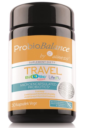 ProbioBalance od Aliness - Travel x 30 vege caps. be-effective