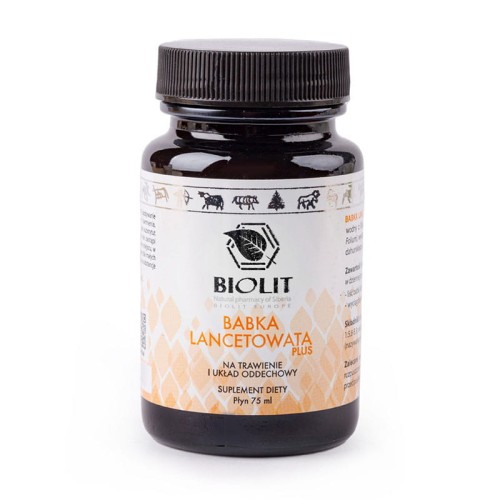 BIOLIT - Babka Lancetowata Plus- płyn 75 ml be-effective