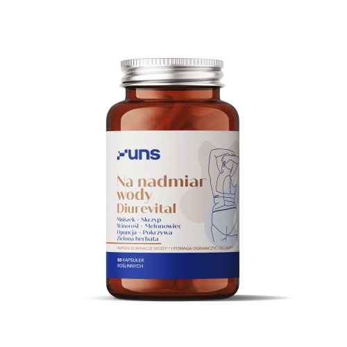 UNS - Na Nadmiar Wody Diurevital - 60 vege caps be-effective
