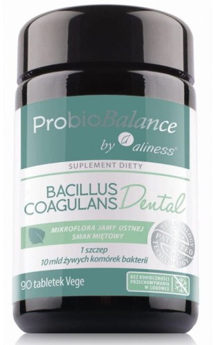 ProbioBalance od Aliness - Dental do ssania 10mld (90 vege tabletek) be-effective