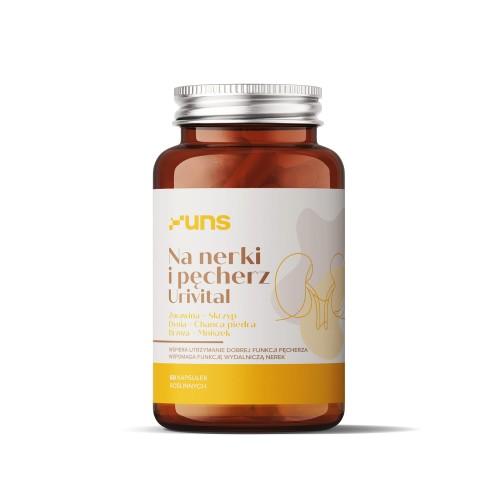 UNS - Na Nerki i Pęcherz Urivital- 60 kapsułek be-effective
